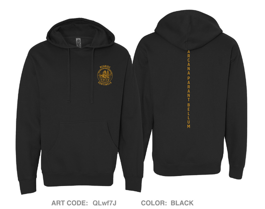 North Central Army Reserve Intelligence Support Center (NCARISC) Fundraising Collection Comfort Unisex Hooded Sweatshirt - QLwf7J
