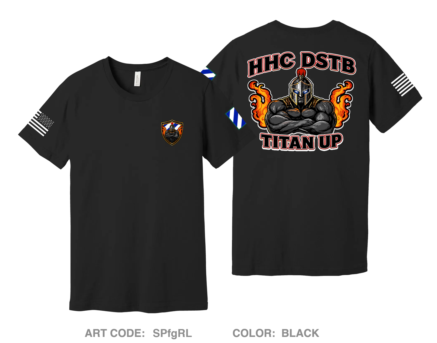 HHC, DSTB, 3DSB Comfort Unisex Cotton SS Tee - SPfgRL