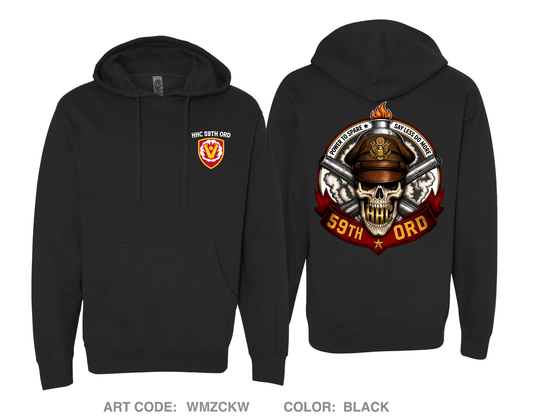 59th ORD BDE Comfort Unisex Hooded Sweatshirt - WMZCKW