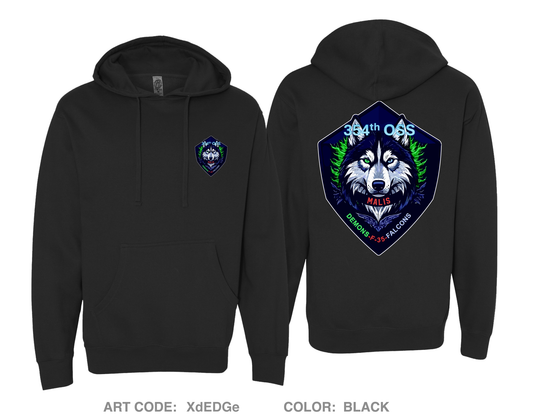 354 OSS MALIS Comfort Unisex Hooded Sweatshirt - XdEDGe