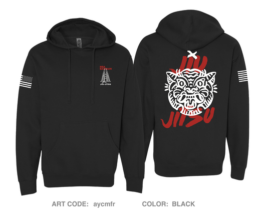 NSA JIU JITSU Comfort Unisex Hooded Sweatshirt - aycmfr