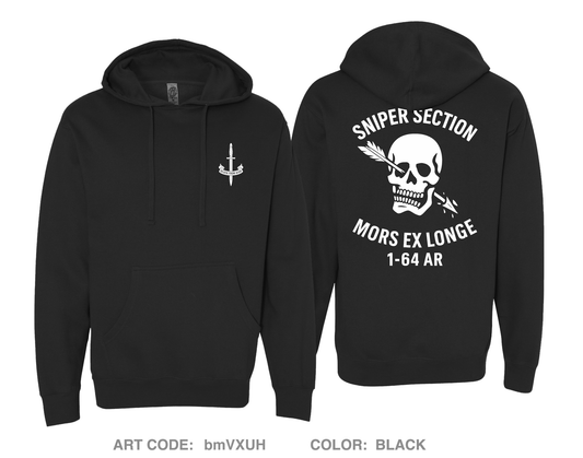 1-64 AR HHC SNIPER SECTION Comfort Unisex Hooded Sweatshirt - bmVXUH