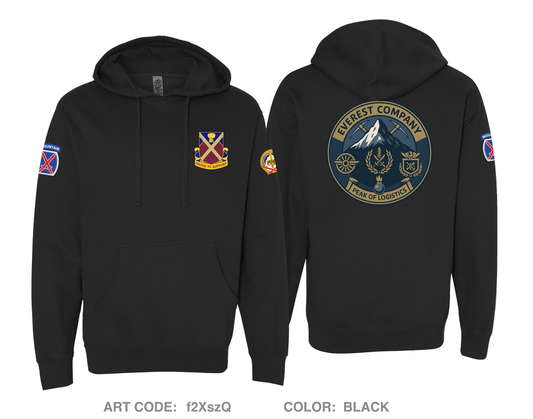 Everest CLC, 10th LSB Comfort Unisex Hooded Sweatshirt - f2XszQ