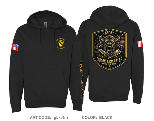 JCCoE, 266th QM BN, 23rd QM BDE Comfort Unisex Hooded Sweatshirt - gLkJNh
