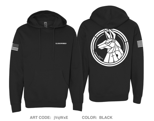 Llamaworks Comfort Unisex Hooded Sweatshirt - jVqWxE