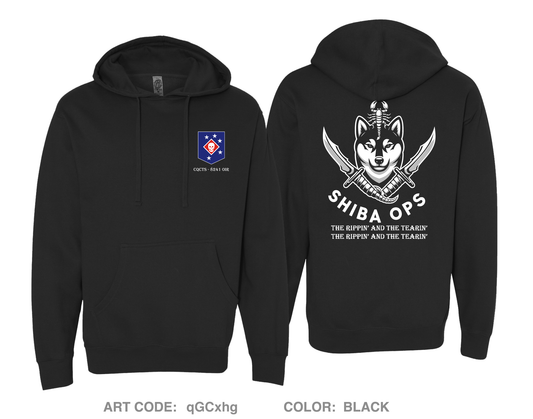 Shiba Ops Comfort Unisex Hooded Sweatshirt - qGCxhg