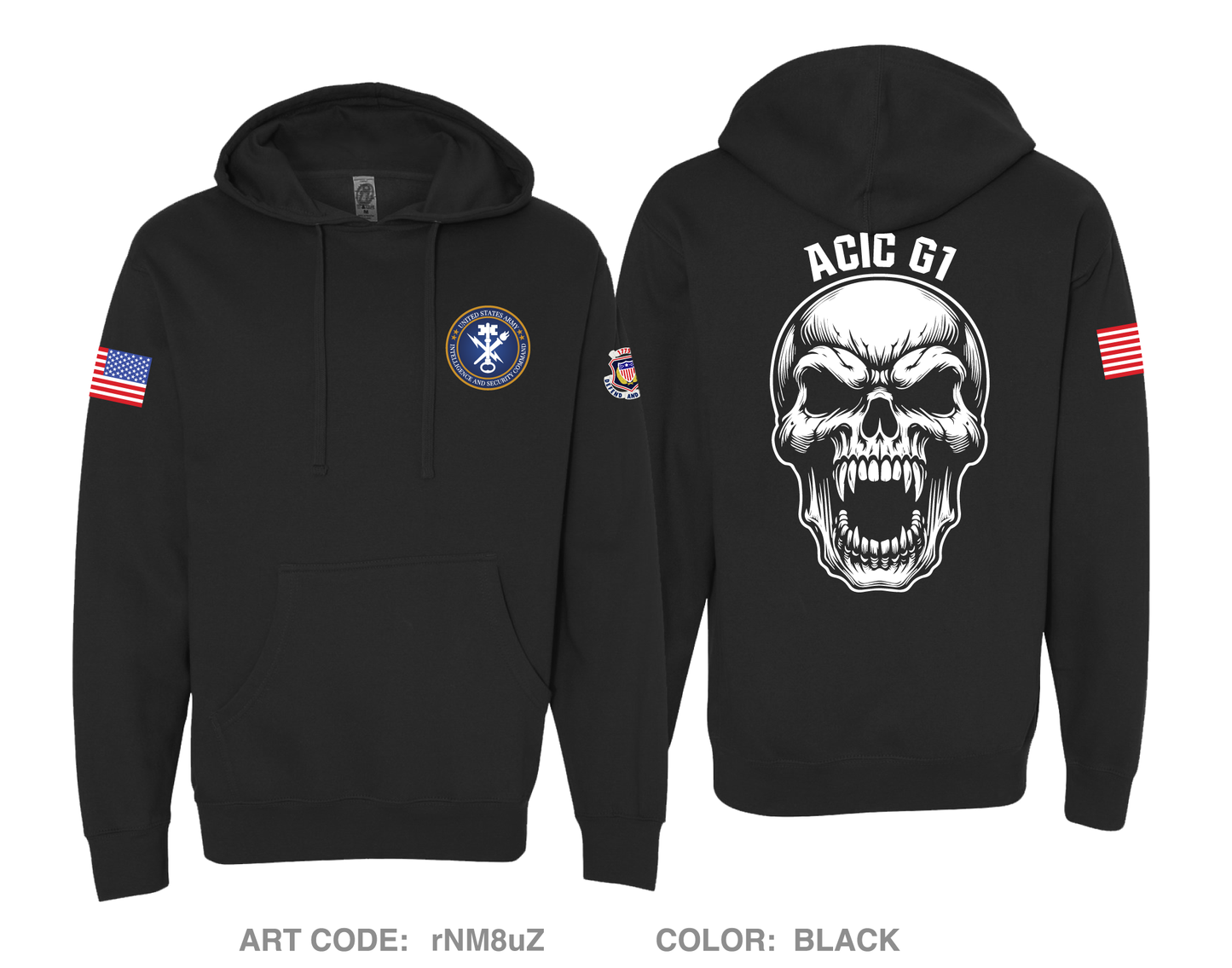 ACIC G1 Comfort Unisex Hooded Sweatshirt - rNM8uZ