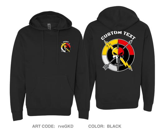 CUSTOM 3rd BN 3rd SFG SIGDET Comfort Unisex Hooded Sweatshirt - rveGKD