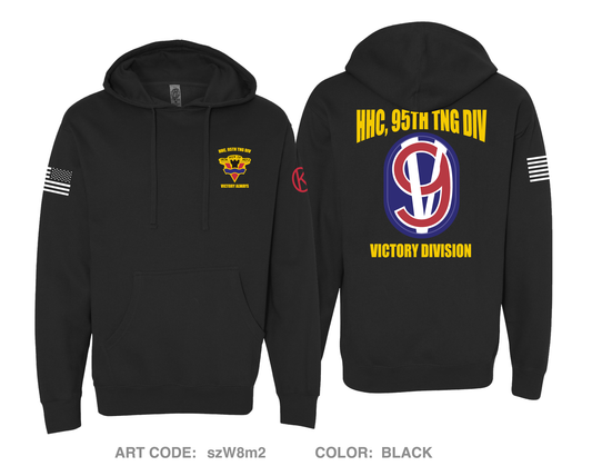 95TH TNG DIV, HHC Comfort Unisex Hooded Sweatshirt - szW8m2