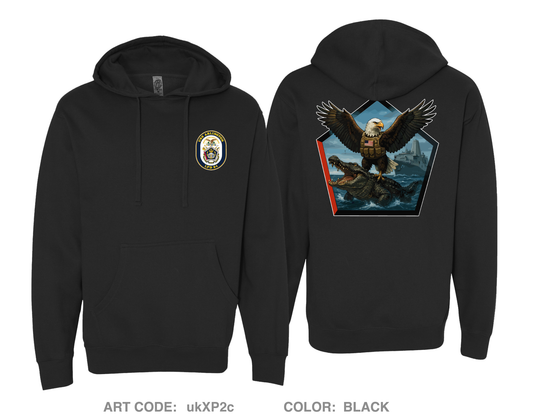 USS ARLINGTON Comfort Unisex Hooded Sweatshirt - ukXP2c