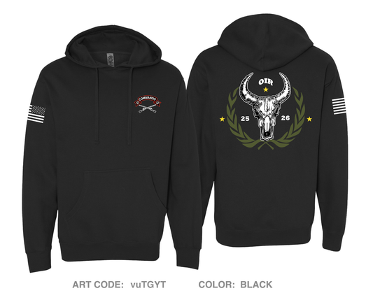 C co 1-133 2nd PLT Comfort Unisex Hooded Sweatshirt - vuTGYT