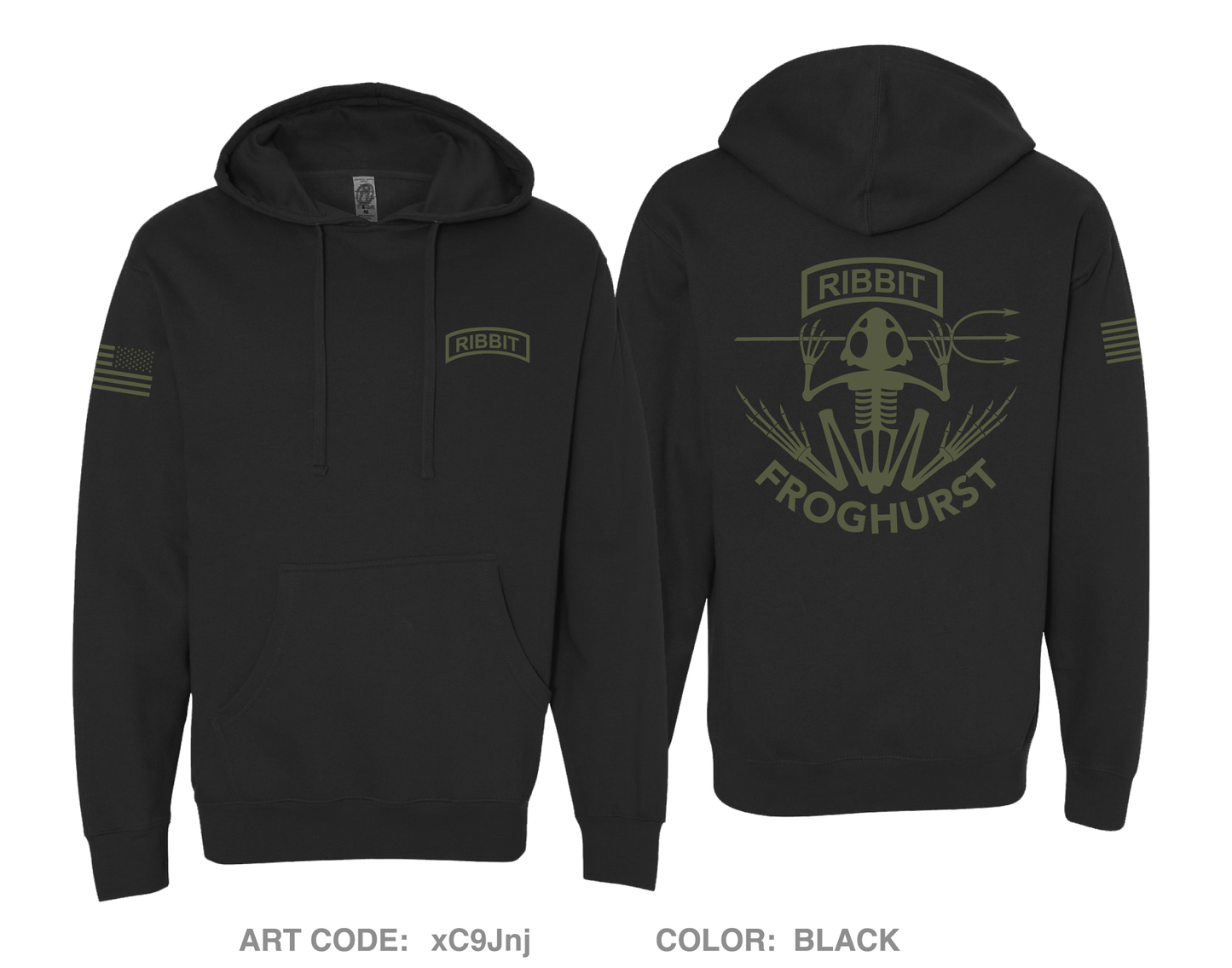 Froghurst Comfort Unisex Hooded Sweatshirt - xC9Jnj
