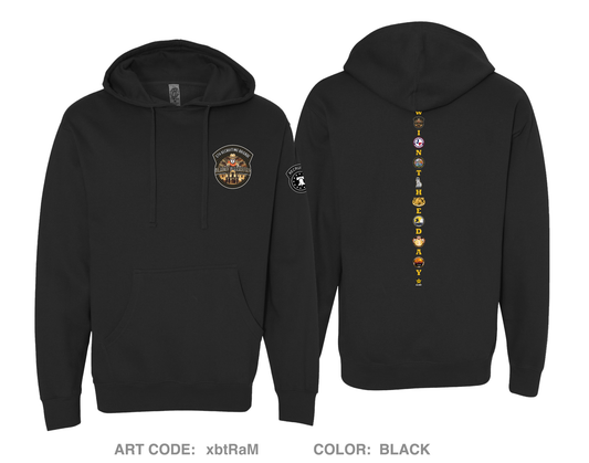 Alamo Warriors Comfort Unisex Hooded Sweatshirt - xbtRaM