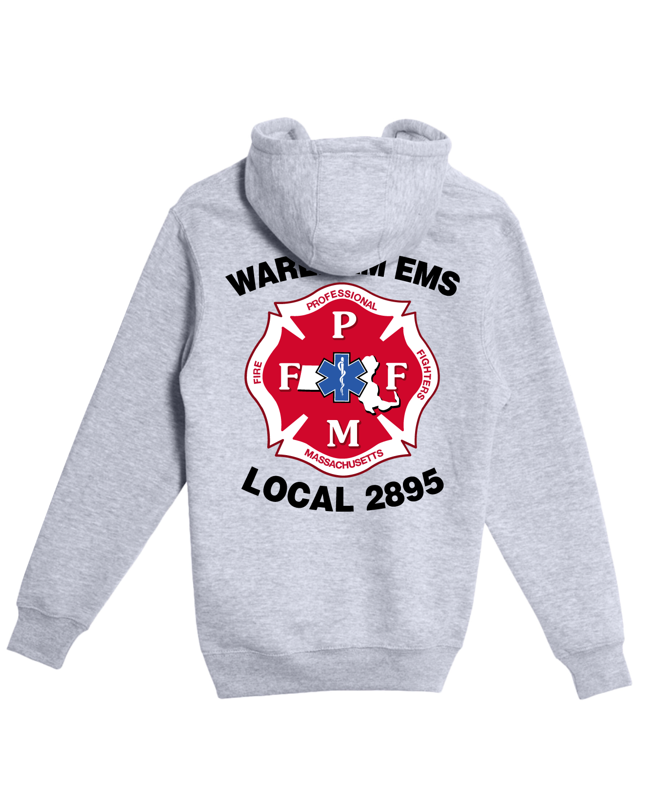 Wareham EMS Comfort Unisex Hooded Sweatshirt - Local 2895