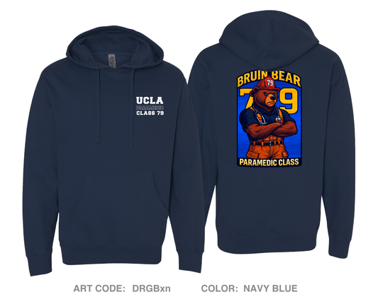 UCLA Paramedic Class 79 Comfort Unisex Hooded Sweatshirt - DRGBxn