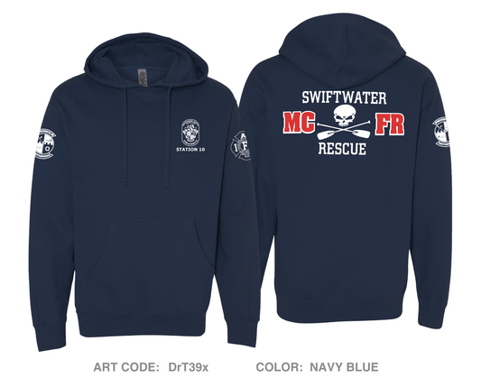 MCFRS Station 10 Comfort Unisex Hooded Sweatshirt - DrT39x