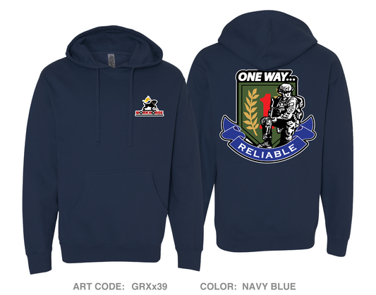 511th Quartermaster Company Comfort Unisex Hooded Sweatshirt - GRXx39
