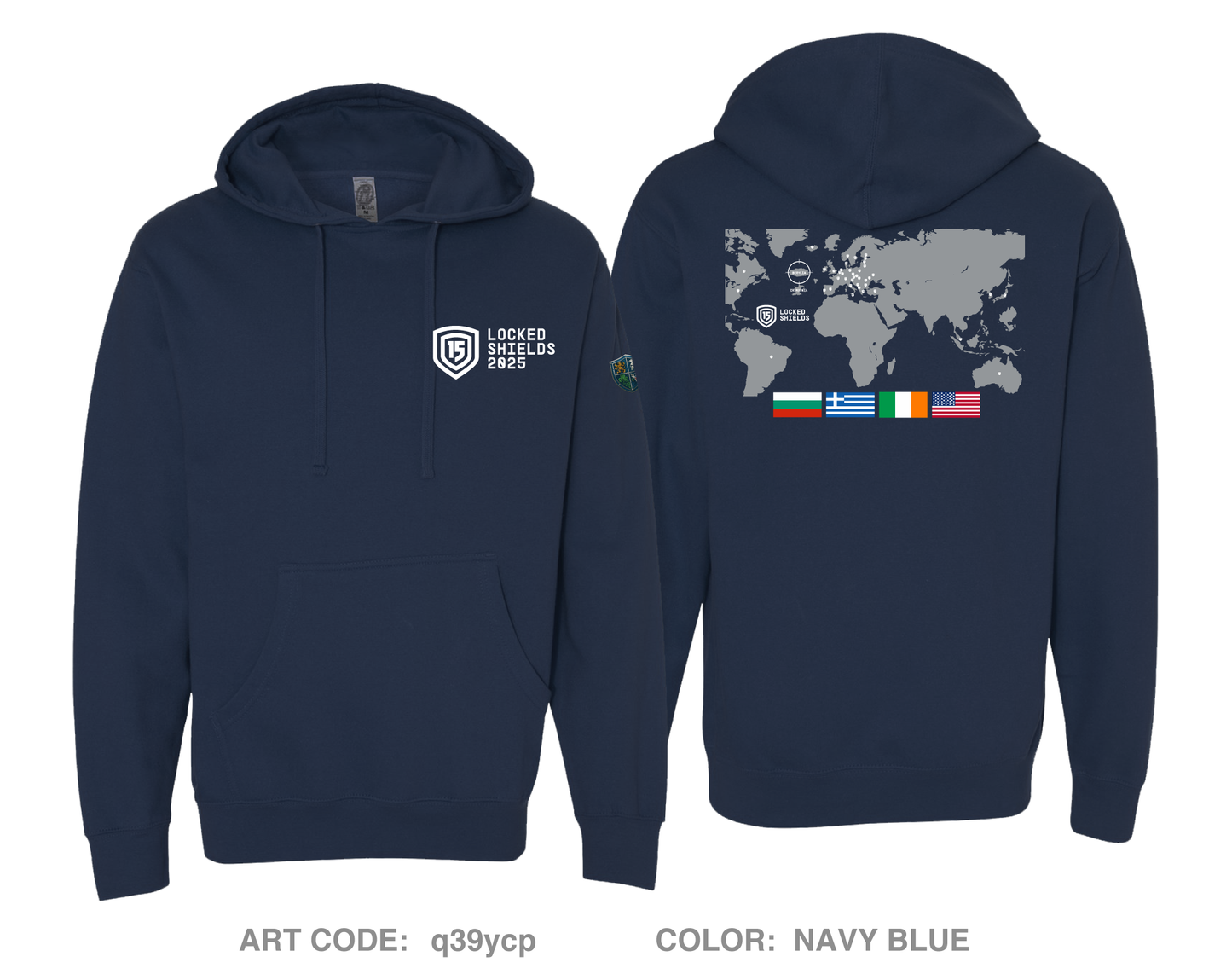 LS25 BT17 Comfort Unisex Hooded Sweatshirt - q39ycp