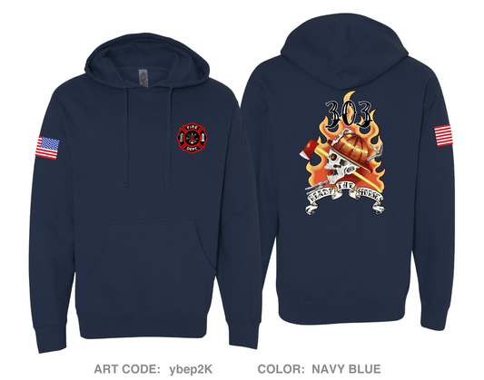 Revere Fire Department Comfort Unisex Hooded Sweatshirt - ybep2K