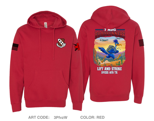7 MDG Roadrunners Fundraising Collection Comfort Unisex Hooded Sweatshirt - 3PfvzW
