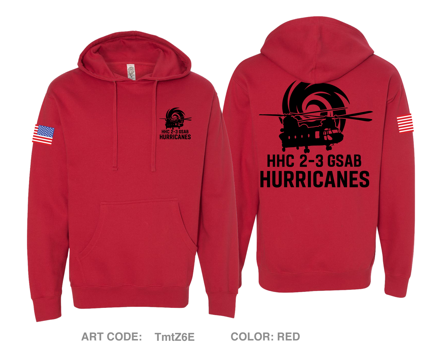 HHC 2-3 GSAB Comfort Unisex Hooded Sweatshirt - TmtZ6E