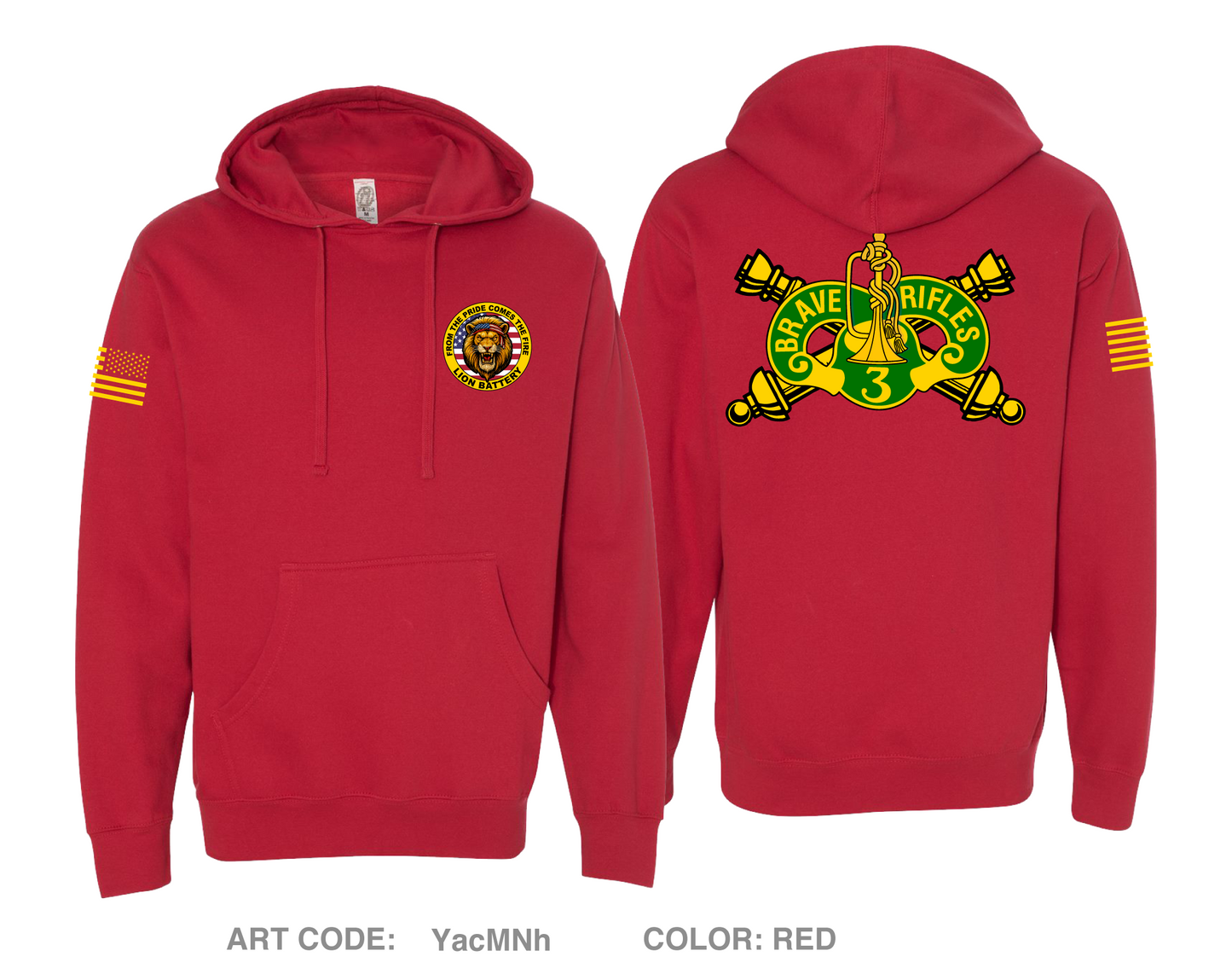 Lion Battery Comfort Unisex Hooded Sweatshirt - YacMNh