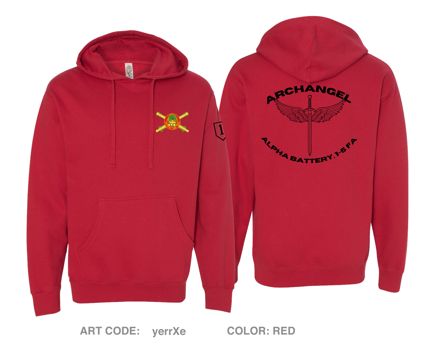Alpha Battery Comfort Unisex Hooded Sweatshirt - yerrXe