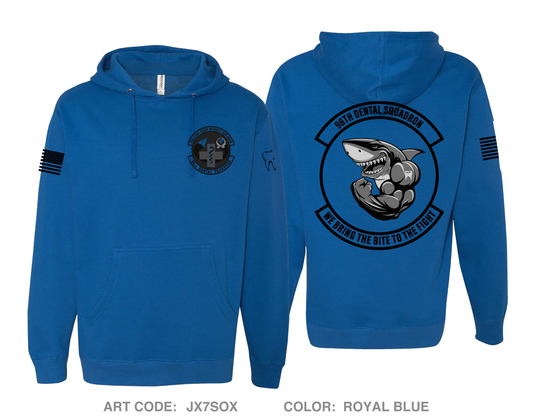 96th Dental Squadron Comfort Unisex Hooded Sweatshirt - JX7SOX