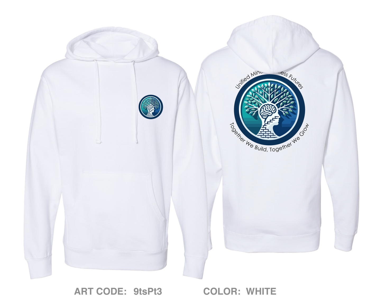 2025 Equal Opportunity Worldwide Comfort Unisex Hooded Sweatshirt - 9tsPt3