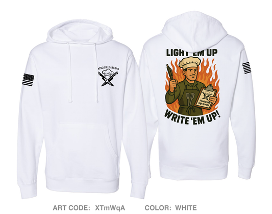 Lancer Bistro Comfort Unisex Hooded Sweatshirt - XTmWqA