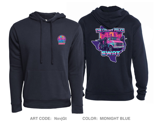 The Colony Police Dept Comfort Unisex Hooded Sweatshirt - NxvjGt