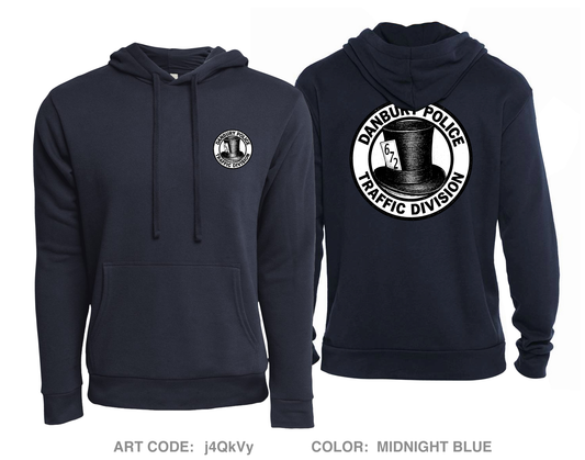 Danbury Police Traffic Unit Comfort Unisex Hooded Sweatshirt - j4QkVy