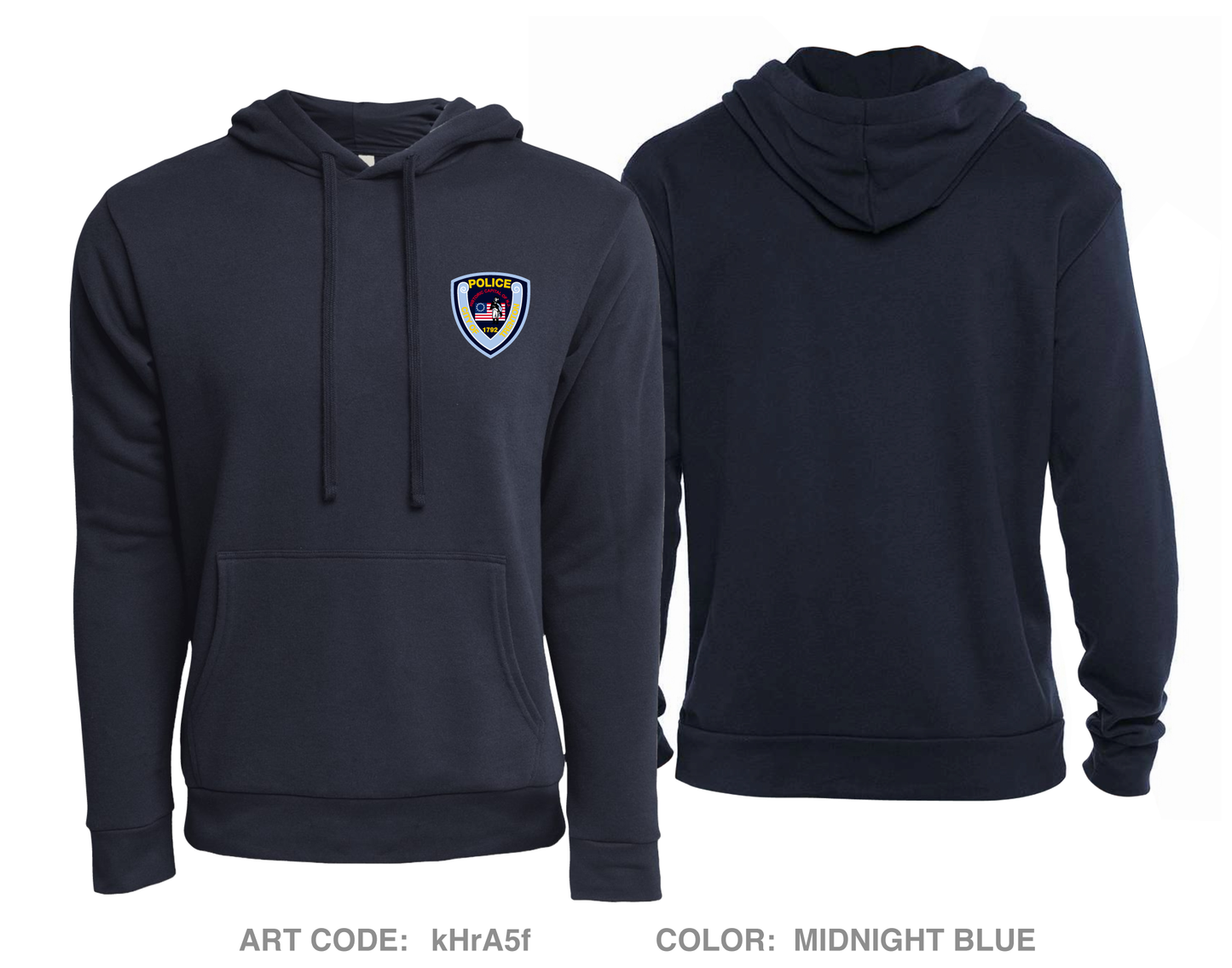 Trenton Police Department Comfort Unisex Hooded Sweatshirt - kHrA5f