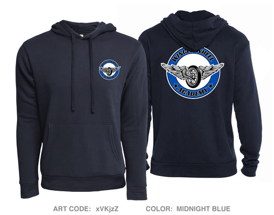 Winged wheel academy Comfort Unisex Hooded Sweatshirt - xVKjzZ