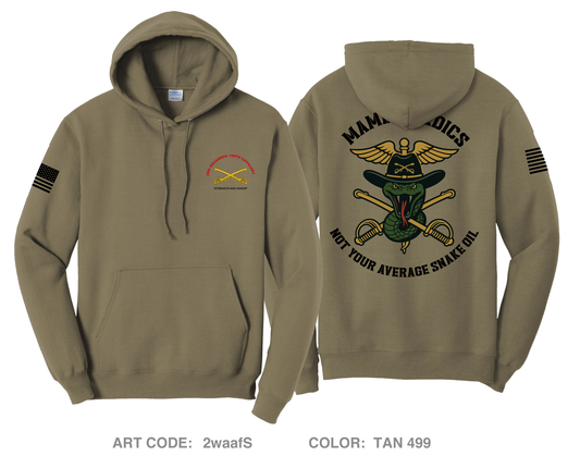 2-106 CAV Medics Comfort Unisex Hooded Sweatshirt - 2waafS
