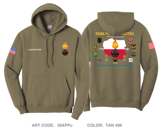 CUSTOM 232 Maintenance Comfort Unisex Hooded Sweatshirt - 56XPPu