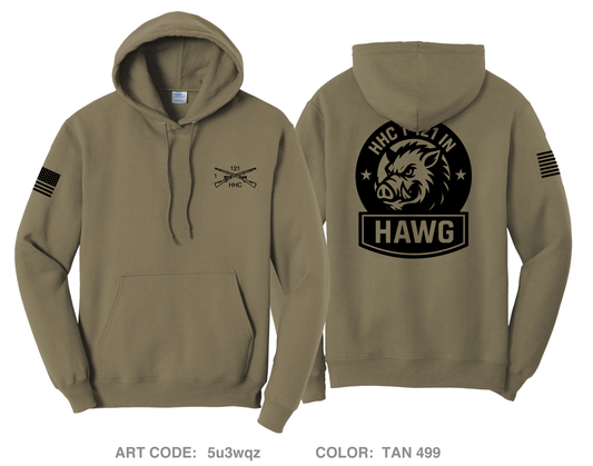 HHC/1-121 IN Comfort Unisex Hooded Sweatshirt - 5u3wqz