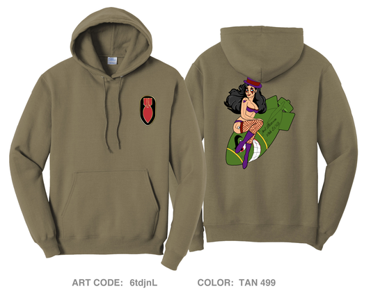 3rd Platoon, 18th EOD Comfort Unisex Hooded Sweatshirt - 6tdjnL