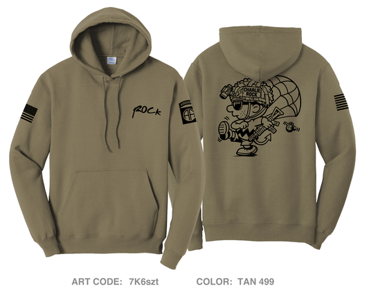 C Co 1-508 PIR, 3 BCT, 82nd ABD Fundraising Collection Comfort Unisex Hooded Sweatshirt - 7K6szt