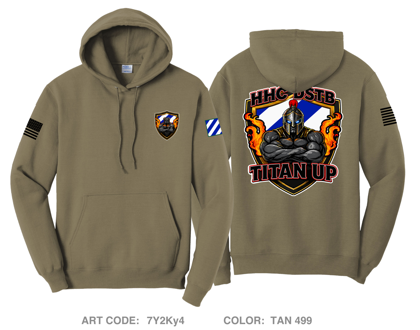 HHC, DSTB, 3DSB Comfort Unisex Hooded Sweatshirt - 7Y2Ky4