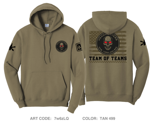 HHB,108th ADA Comfort Unisex Hooded Sweatshirt - 7w6zLQ