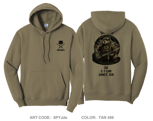 S6, 2-7 CAV Comfort Unisex Hooded Sweatshirt - 8PYJde