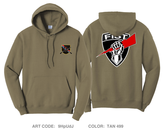 3-161 FIST Comfort Unisex Hooded Sweatshirt - 9HpUdJ
