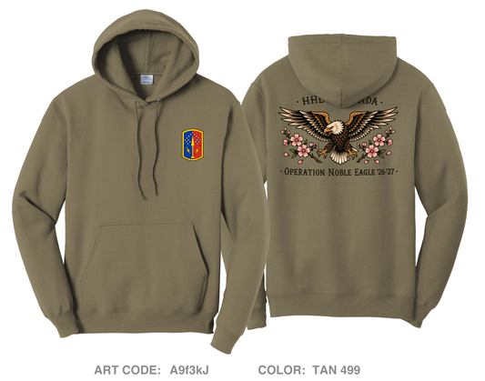 HHB 2-174 ADA Comfort Unisex Hooded Sweatshirt - A9f3kJ