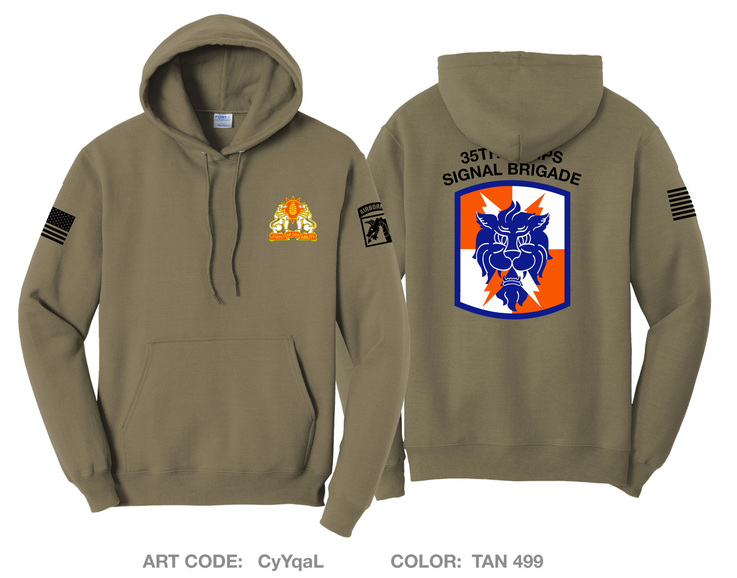 35th CSB Fundraising Collection Comfort Unisex Hooded Sweatshirt - CyYqaL