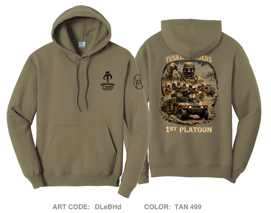 1-120th I Co Comfort Unisex Hooded Sweatshirt - DLeBHd