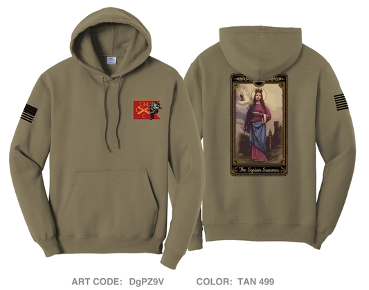 C134 OIR Limited Comfort Unisex Hooded Sweatshirt - DgPZ9V
