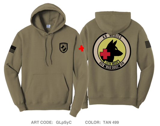 147th MDVSS Comfort Unisex Hooded Sweatshirt - GLpSyC