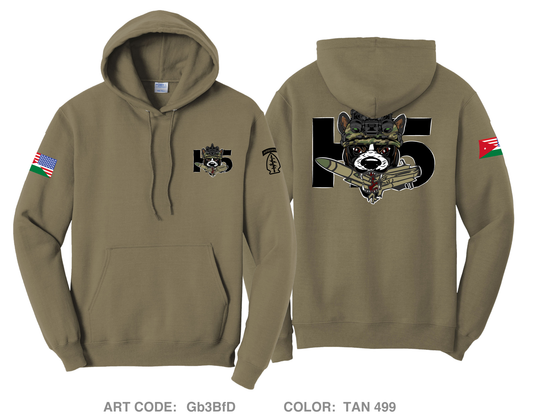 H5 - GSB - 5th SFG(A) Comfort Unisex Hooded Sweatshirt - Gb3BfD