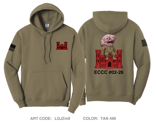 Team A 02-26 Comfort Unisex Hooded Sweatshirt - LGJZm9